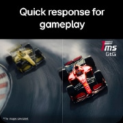 LG 32 in UltraGea™ G6, QHD 200Hz žaidimų monitorius, Palyginamasis vaizdas, kuriame matyti greiti perėjimai ekrane, pasiekiami dėl 1ms (GtG) atsako laiko, užtikrinančio sklandesnį ir greitesnį žaidimo vaizdą žaidimų monitoriuje., 32G620B-B, thumbnail 8